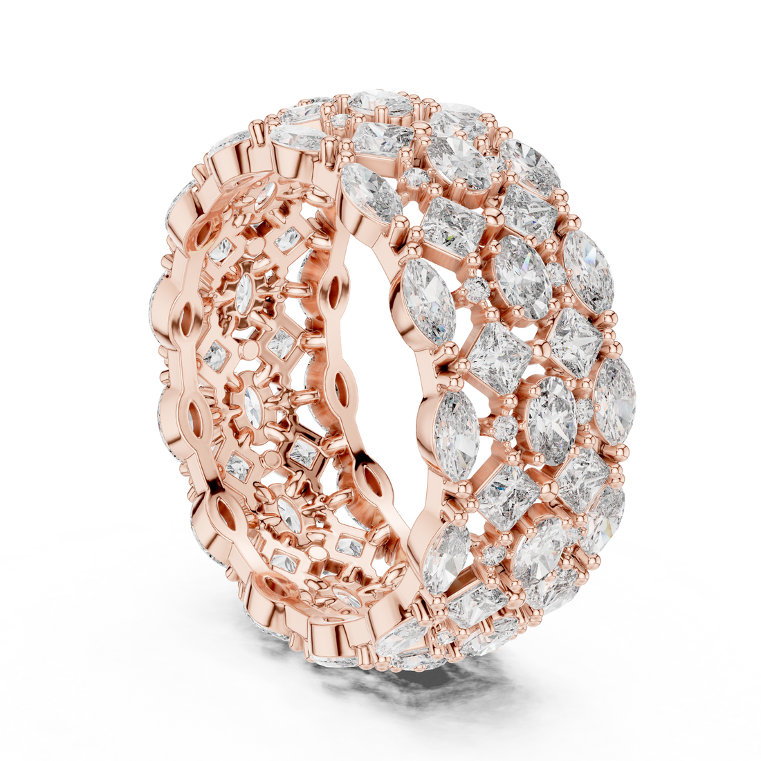 Noble Crest Lab Grown Diamond Princess Ring