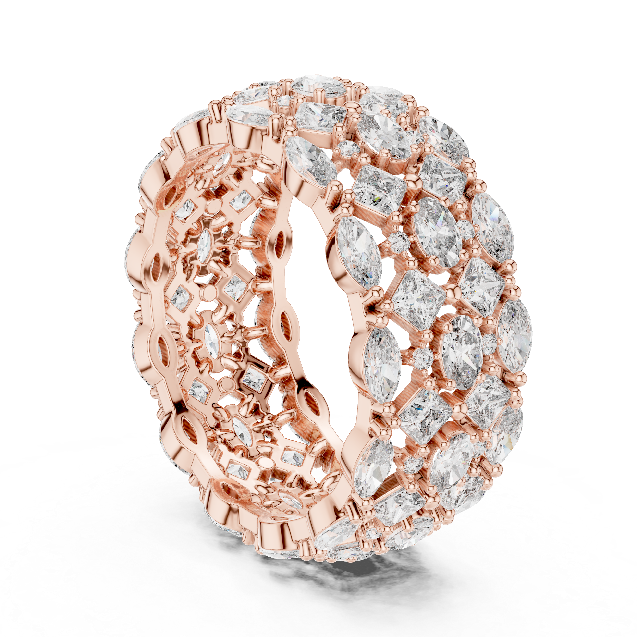 Noble Crest Lab Grown Diamond Princess Ring