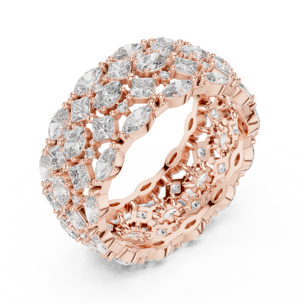 Noble Crest Lab Grown Diamond Princess Ring