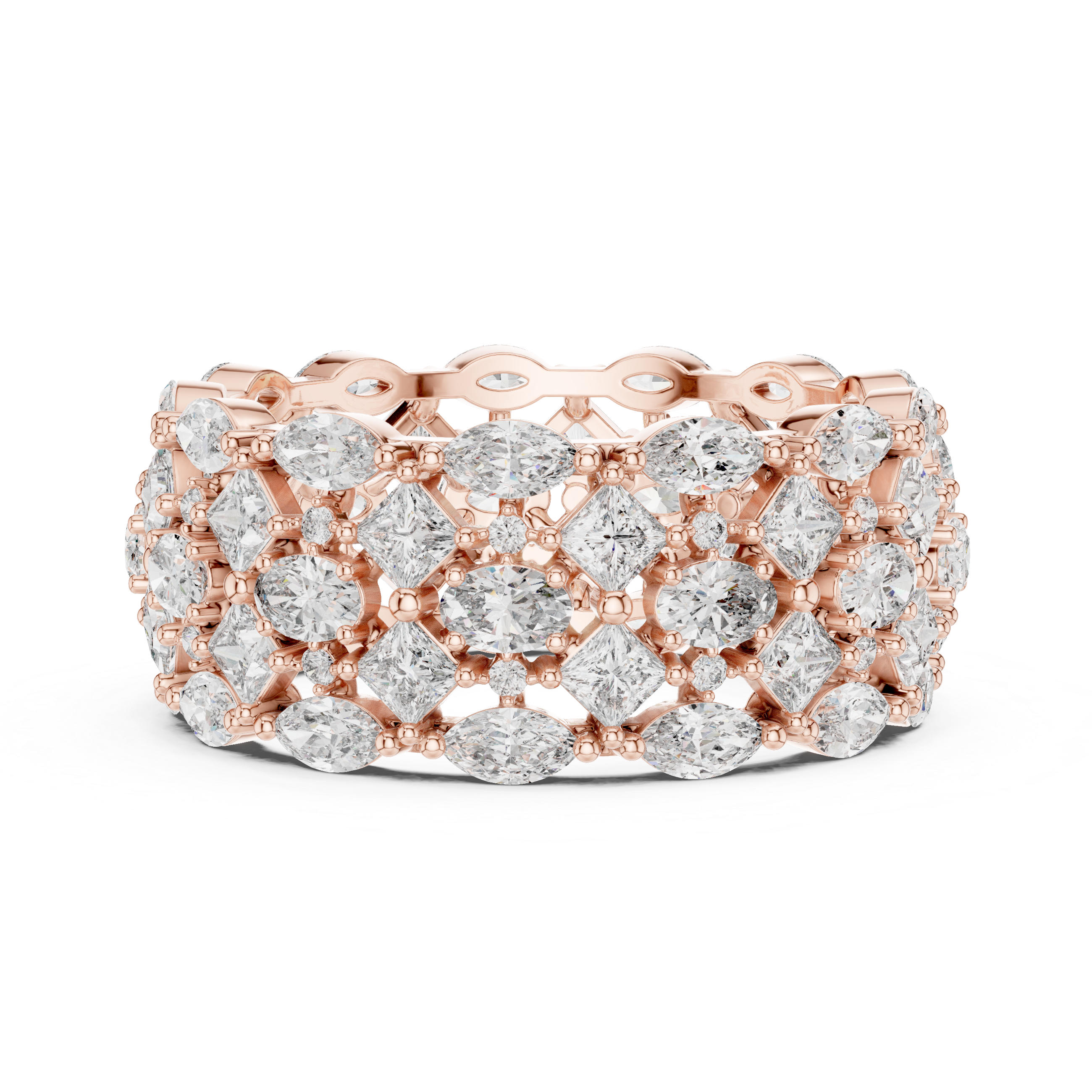 Noble Crest Lab Grown Diamond Princess Ring
