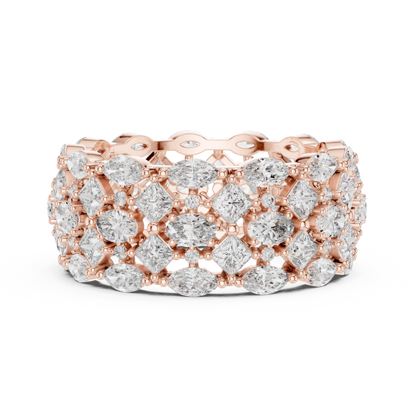 Noble Crest Lab Grown Diamond Princess Ring