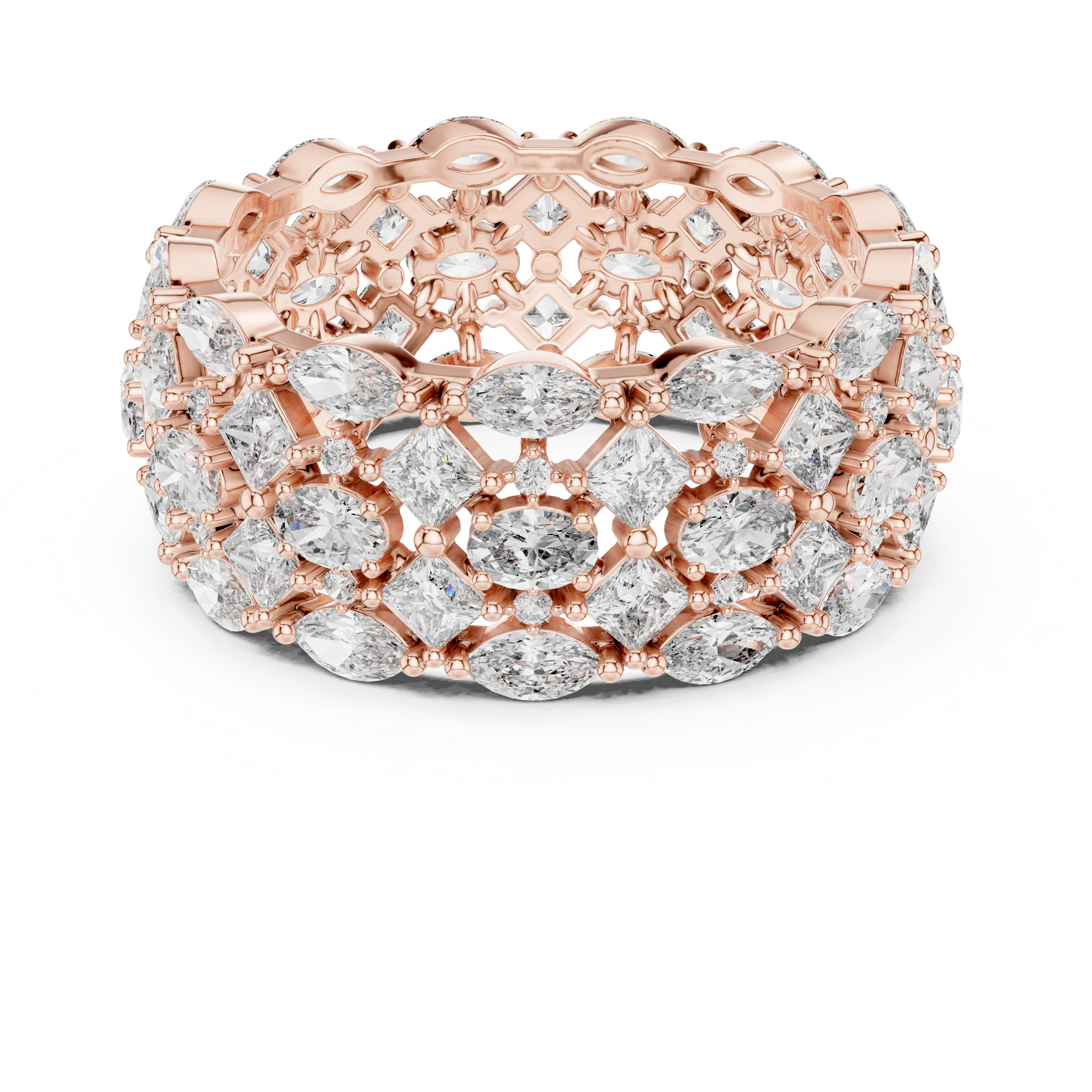 Noble Crest Lab Grown Diamond Princess Ring