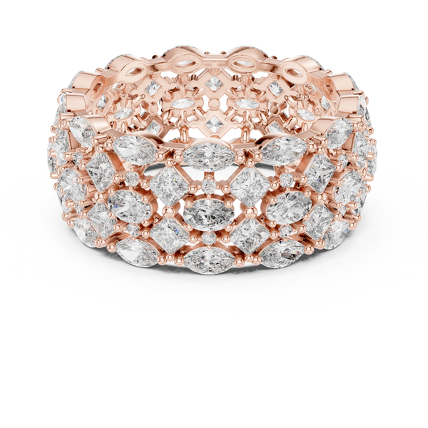Noble Crest Lab Grown Diamond Princess Ring