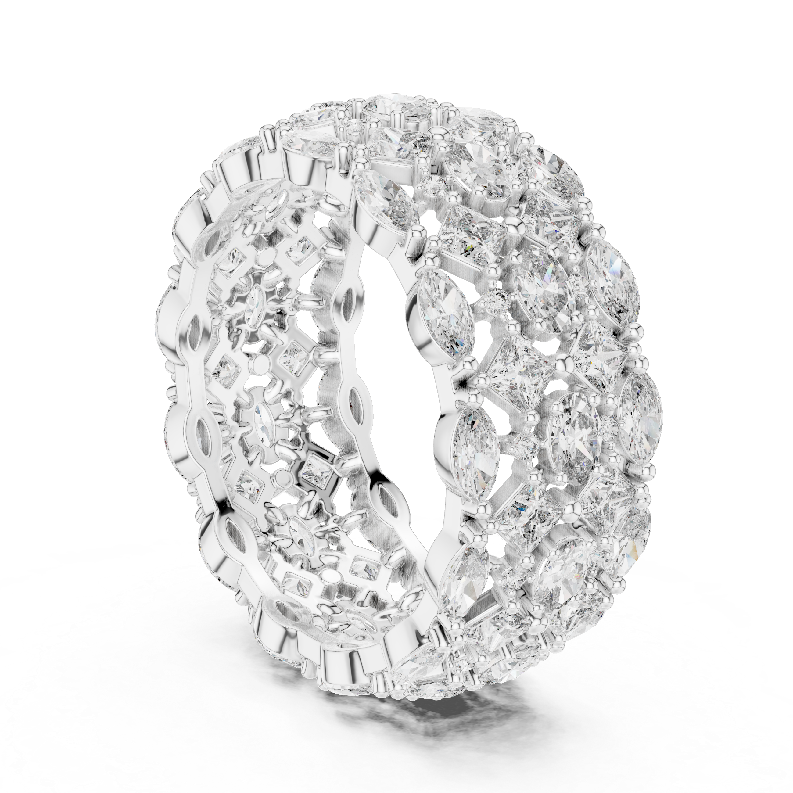 Noble Crest Lab Grown Diamond Princess Ring