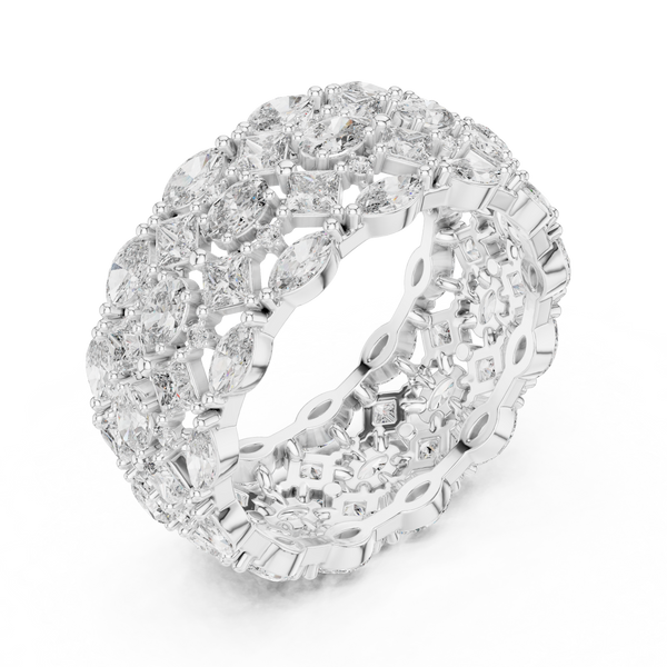 Noble Crest Lab Grown Diamond Princess Ring