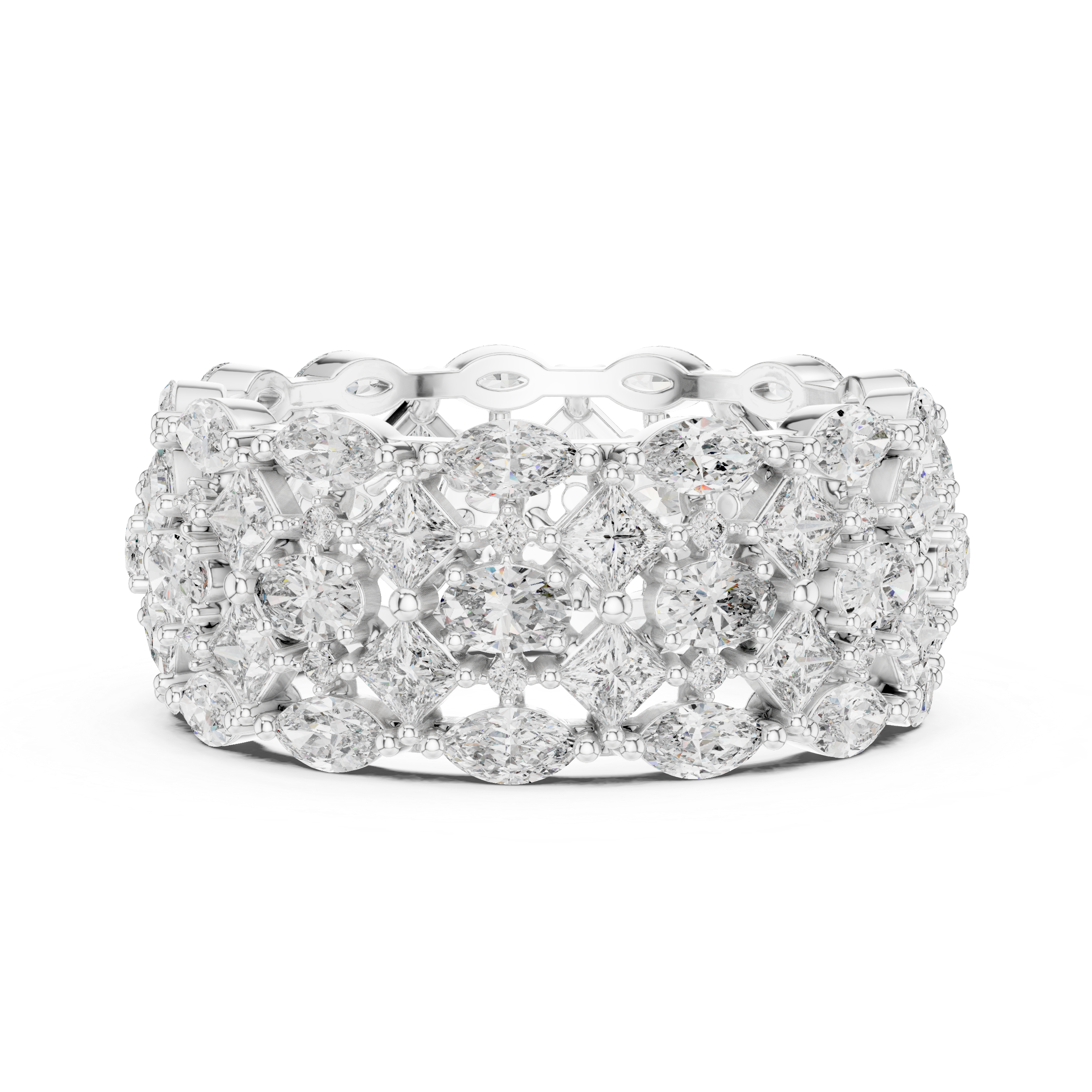Noble Crest Lab Grown Diamond Princess Ring