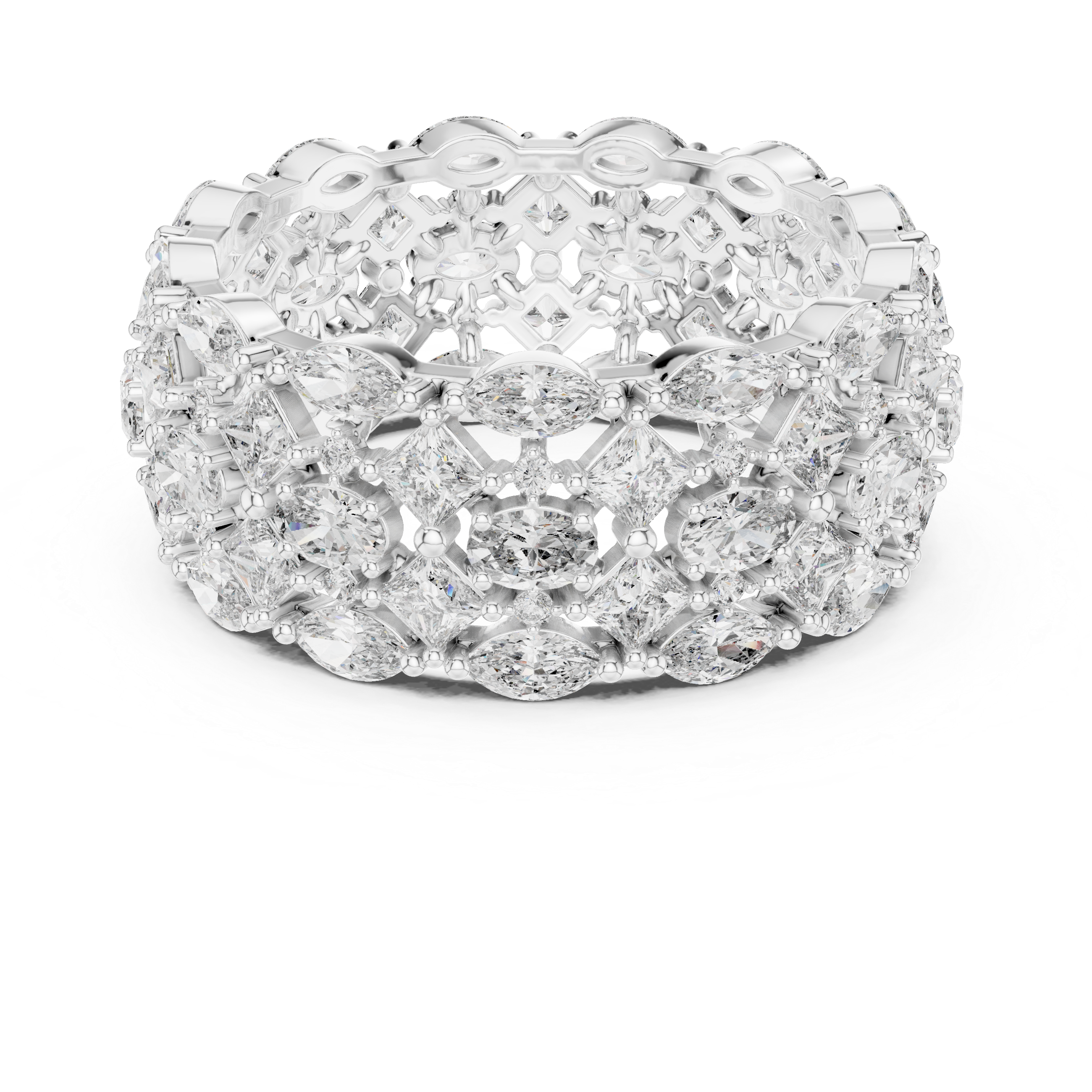 Noble Crest Lab Grown Diamond Princess Ring