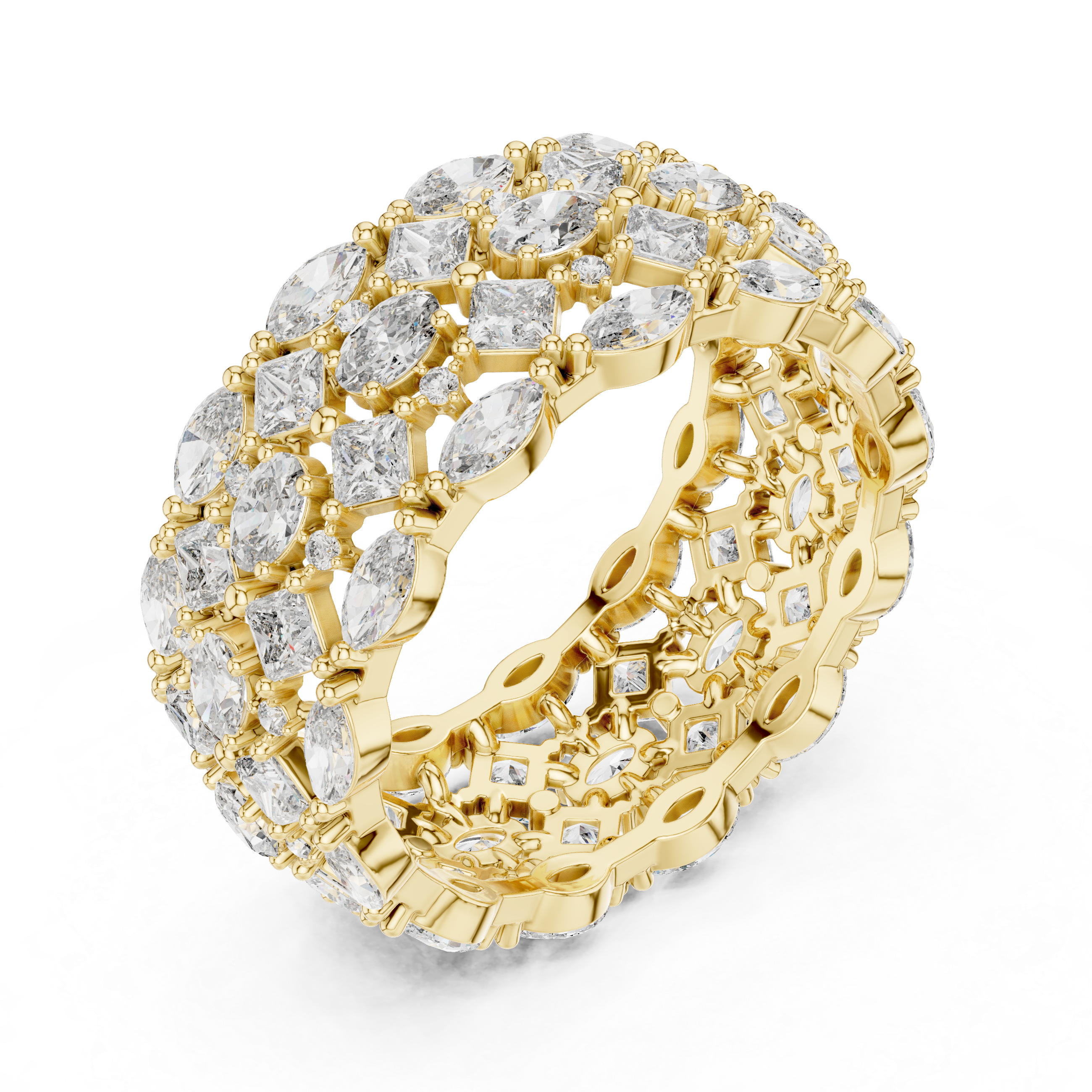 Noble Crest Lab Grown Diamond Princess Ring