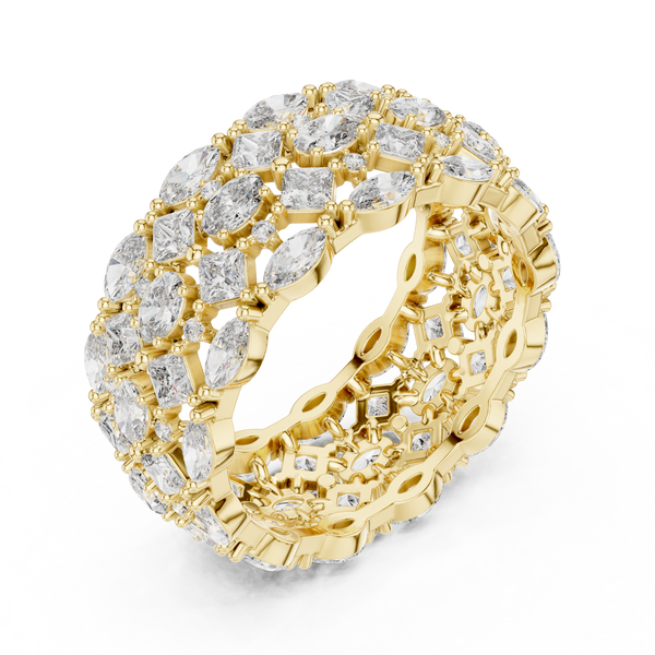 Noble Crest Lab Grown Diamond Princess Ring