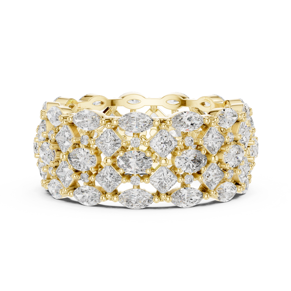 Noble Crest Lab Grown Diamond Princess Ring