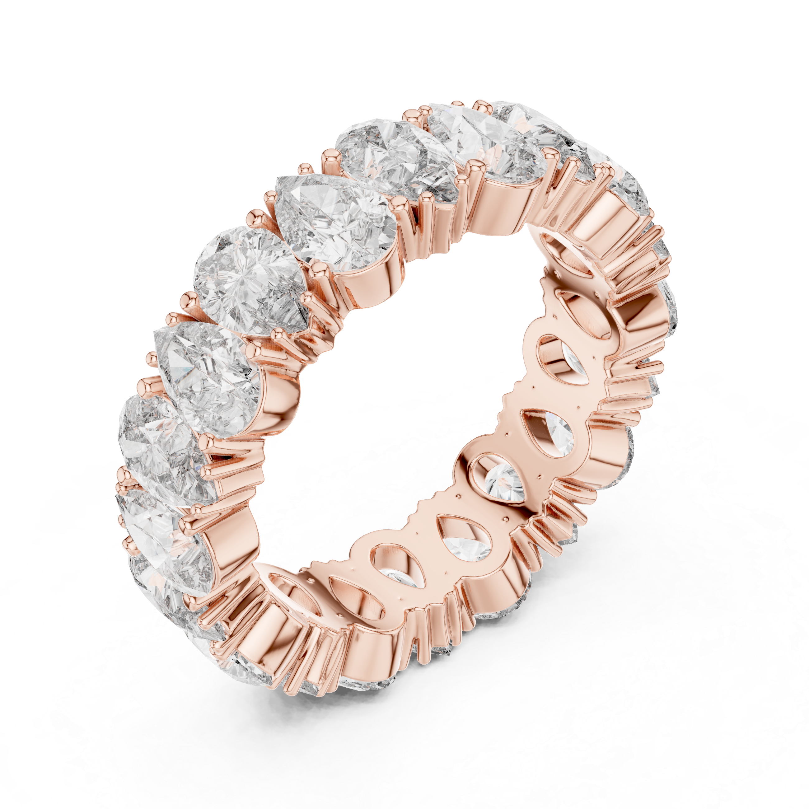 Secret Meadow Lab Grown Diamond Leaf Ring