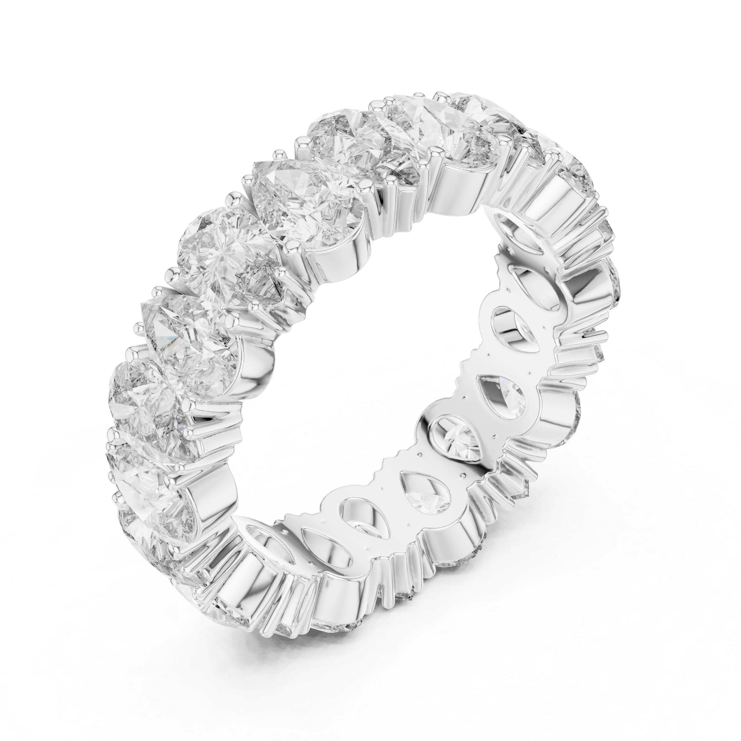Secret Meadow Lab Grown Diamond Leaf Ring
