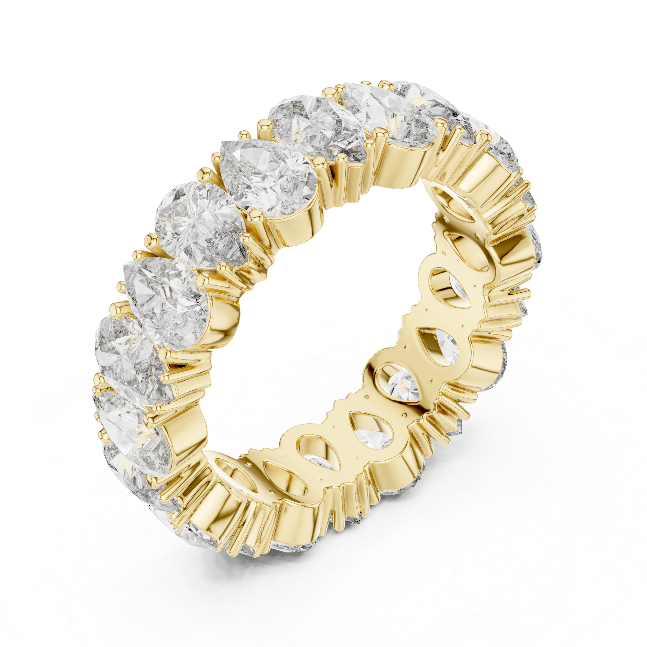 Secret Meadow Lab Grown Diamond Leaf Ring