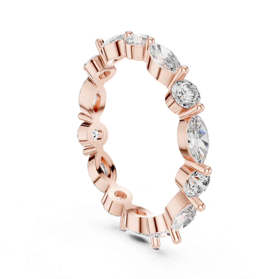 Crystal River Lab Grown Diamond Three-Stone Ring