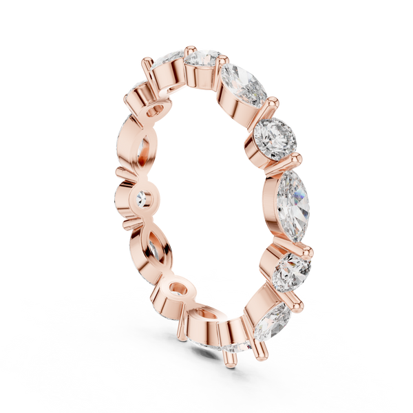 Crystal River Lab Grown Diamond Three-Stone Ring