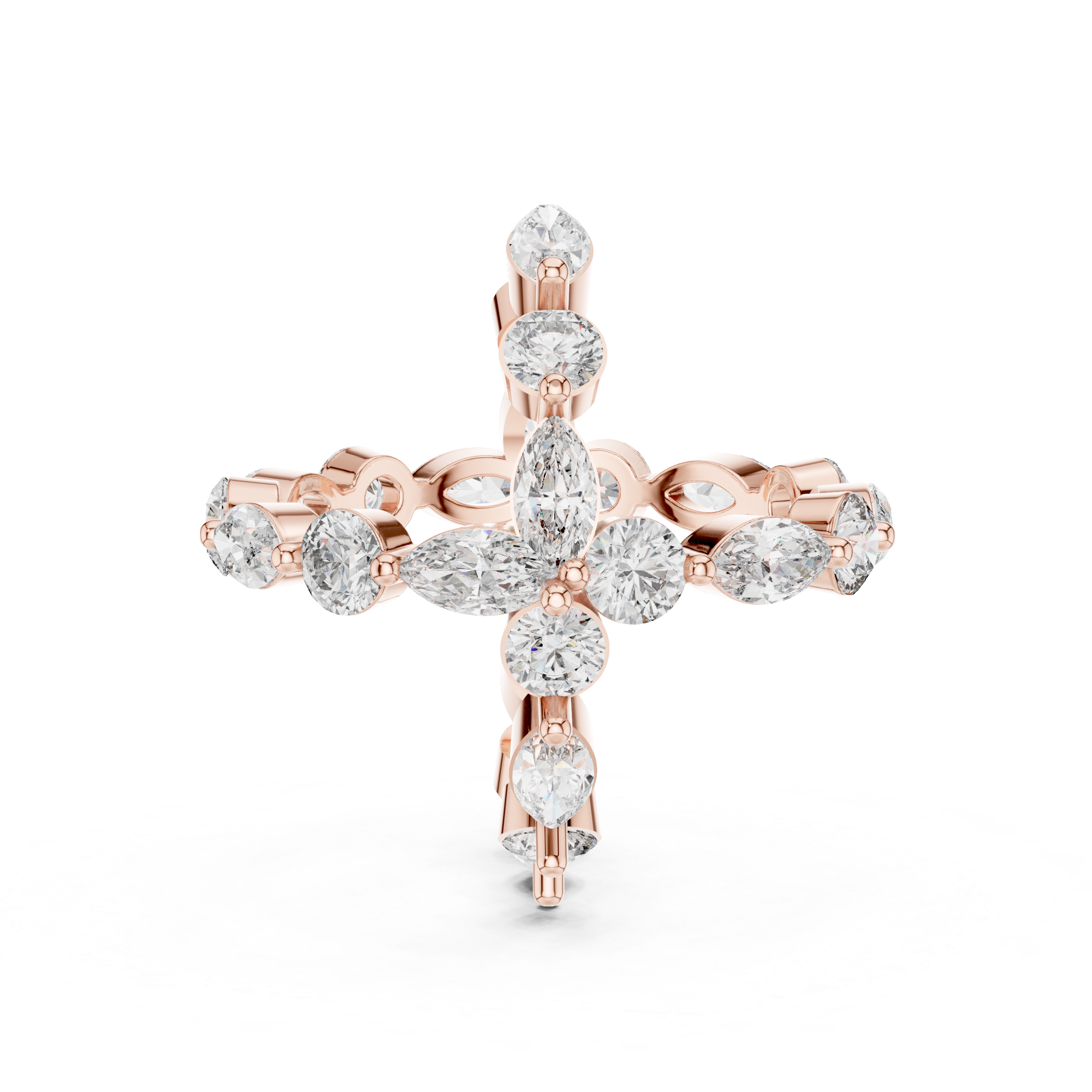Crystal River Lab Grown Diamond Three-Stone Ring