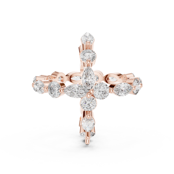 Crystal River Lab Grown Diamond Three-Stone Ring