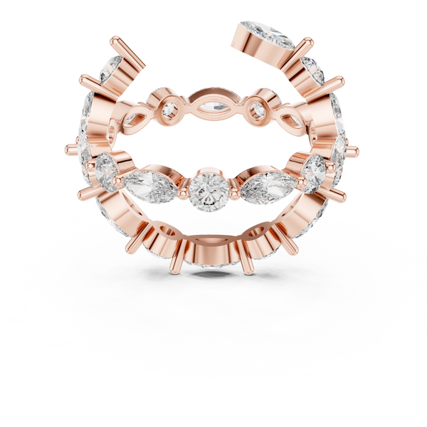 Crystal River Lab Grown Diamond Three-Stone Ring
