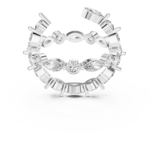 Crystal River Lab Grown Diamond Three-Stone Ring