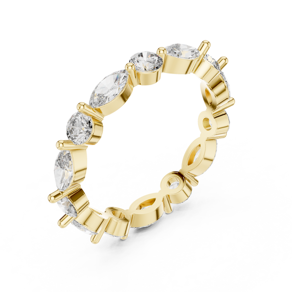 Crystal River Lab Grown Diamond Three-Stone Ring