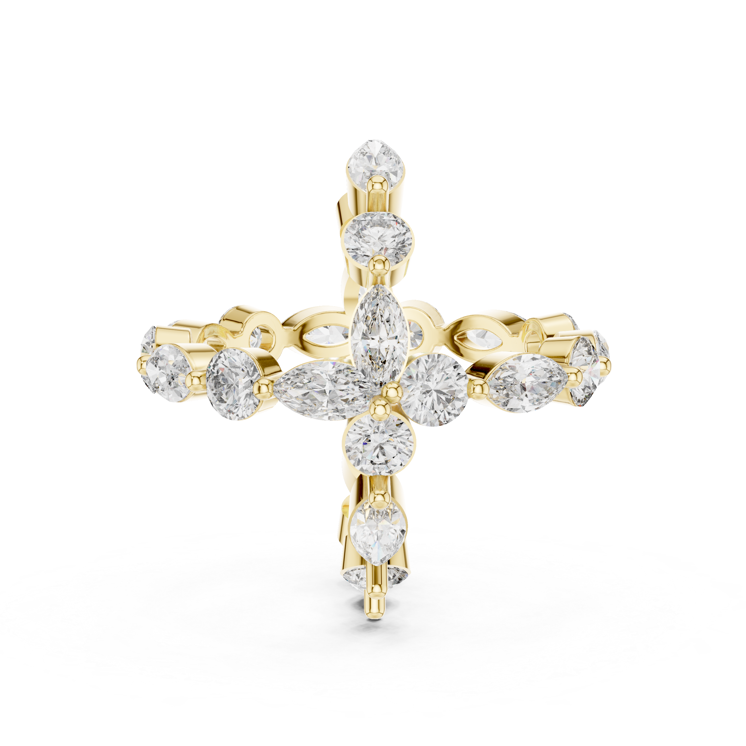 Crystal River Lab Grown Diamond Three-Stone Ring
