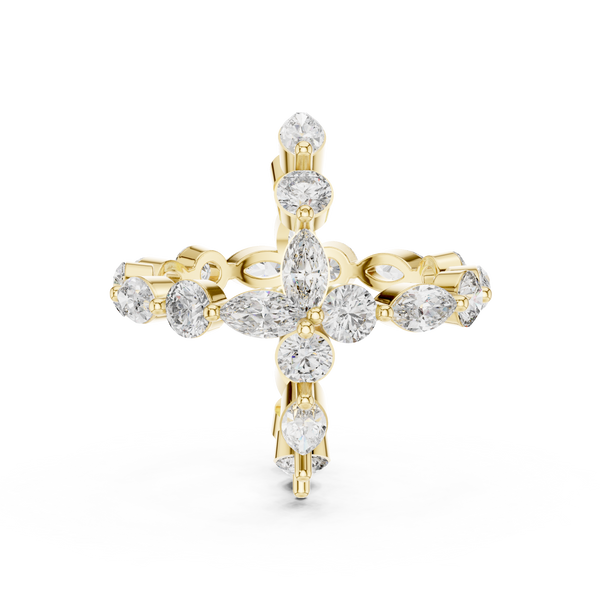 Crystal River Lab Grown Diamond Three-Stone Ring