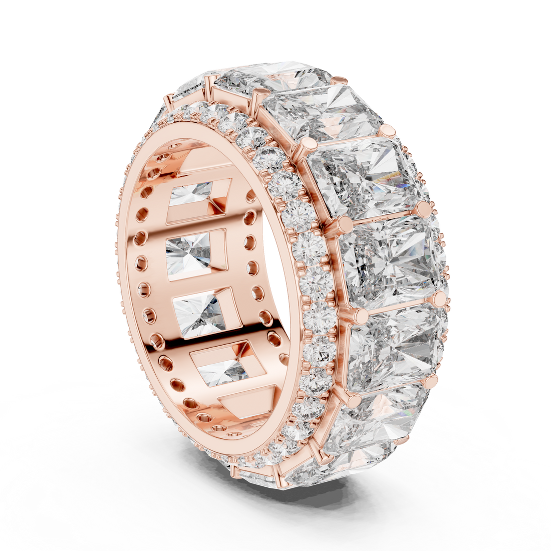 Vintage Petal Lab Grown Diamond Floral Ring