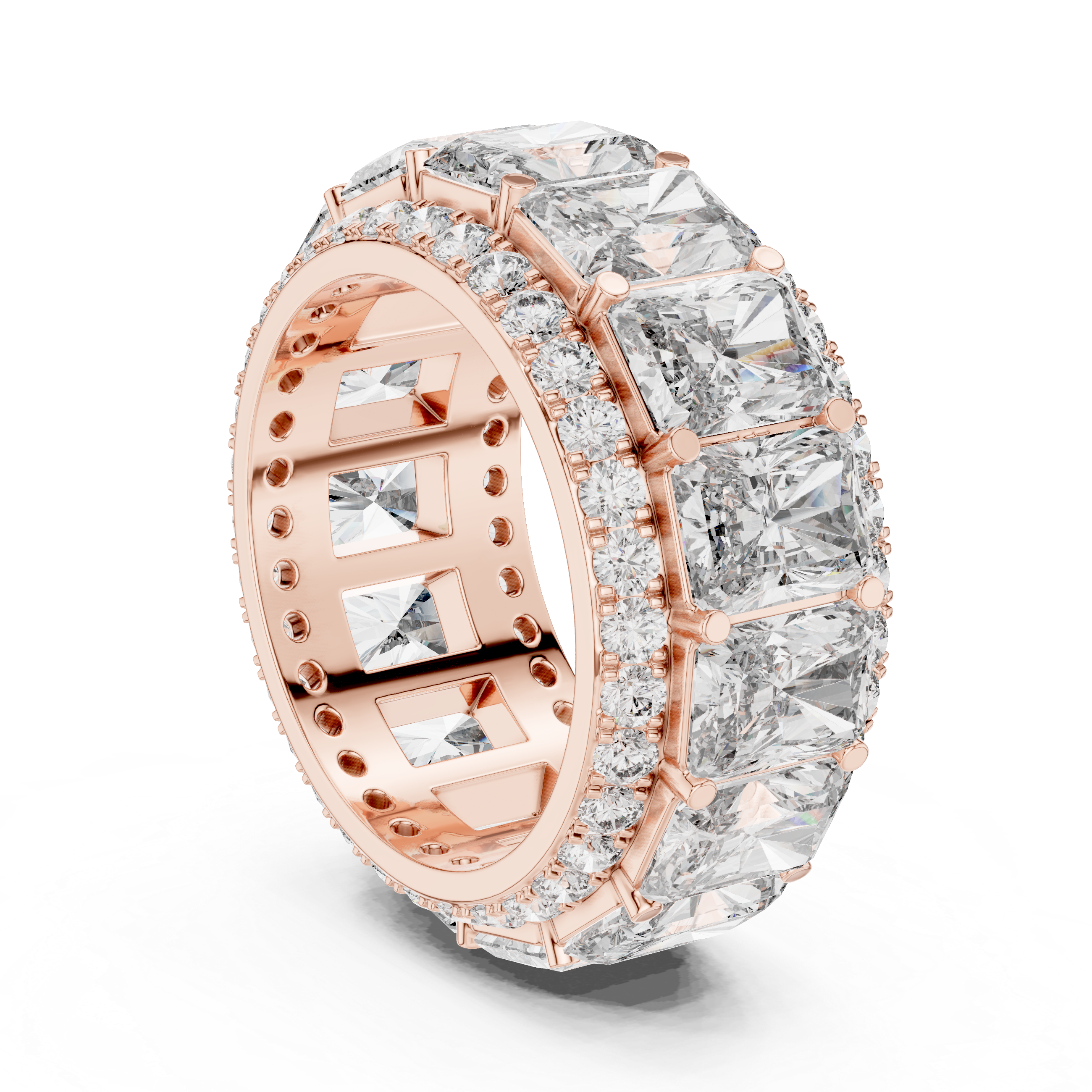 Vintage Petal Lab Grown Diamond Floral Ring