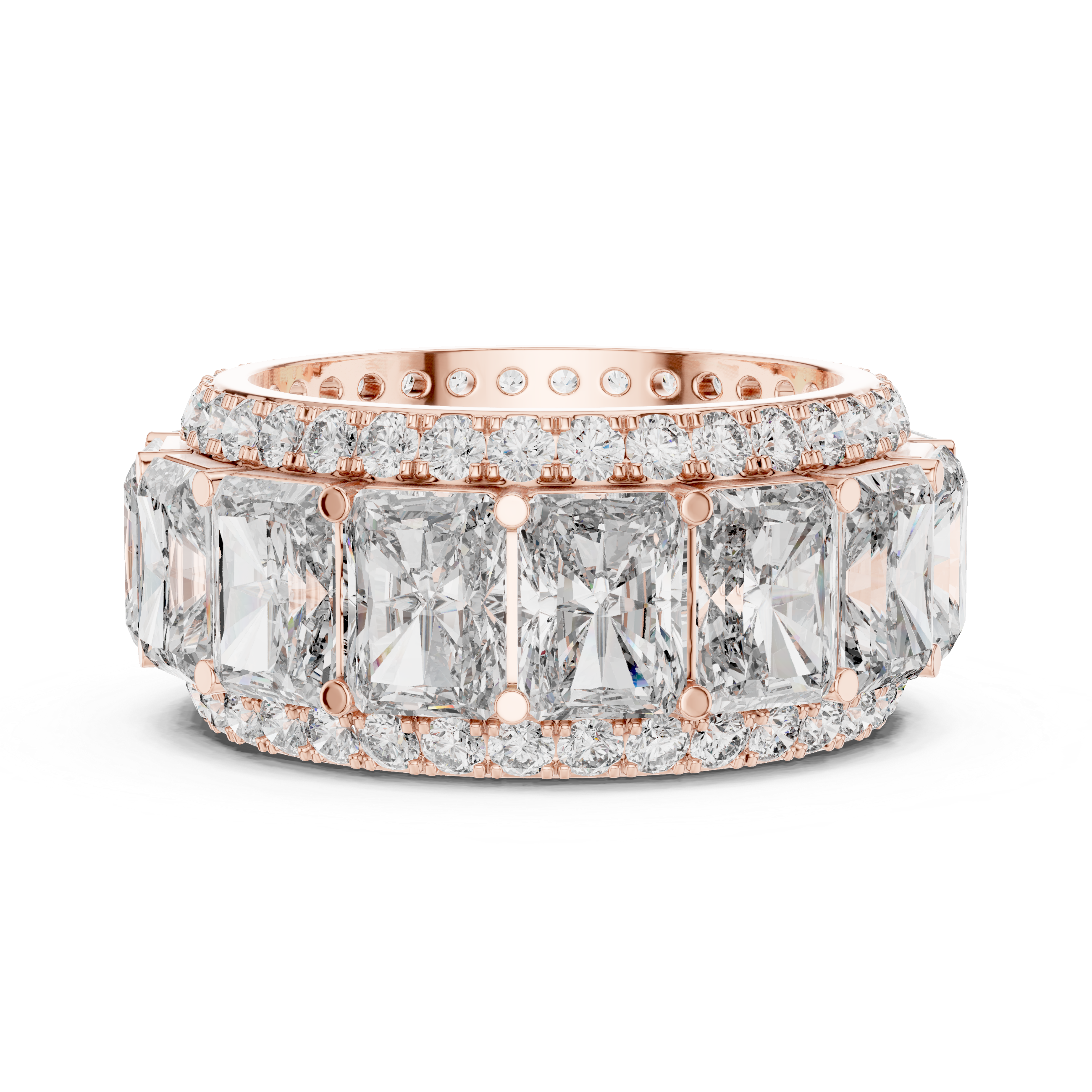Vintage Petal Lab Grown Diamond Floral Ring