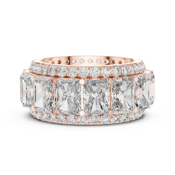 Vintage Petal Lab Grown Diamond Floral Ring