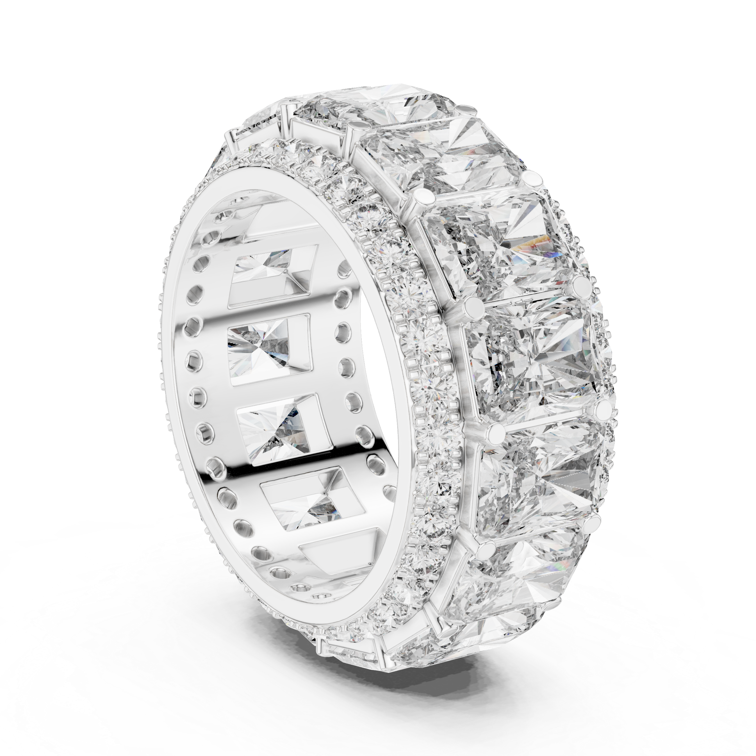 Vintage Petal Lab Grown Diamond Floral Ring
