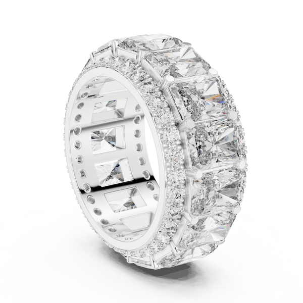 Vintage Petal Lab Grown Diamond Floral Ring