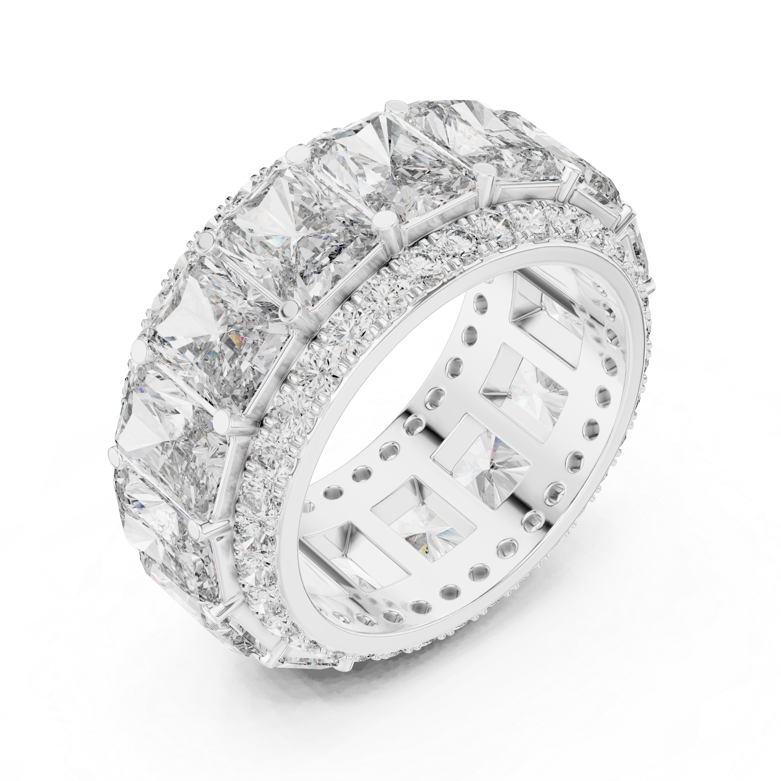 Vintage Petal Lab Grown Diamond Floral Ring
