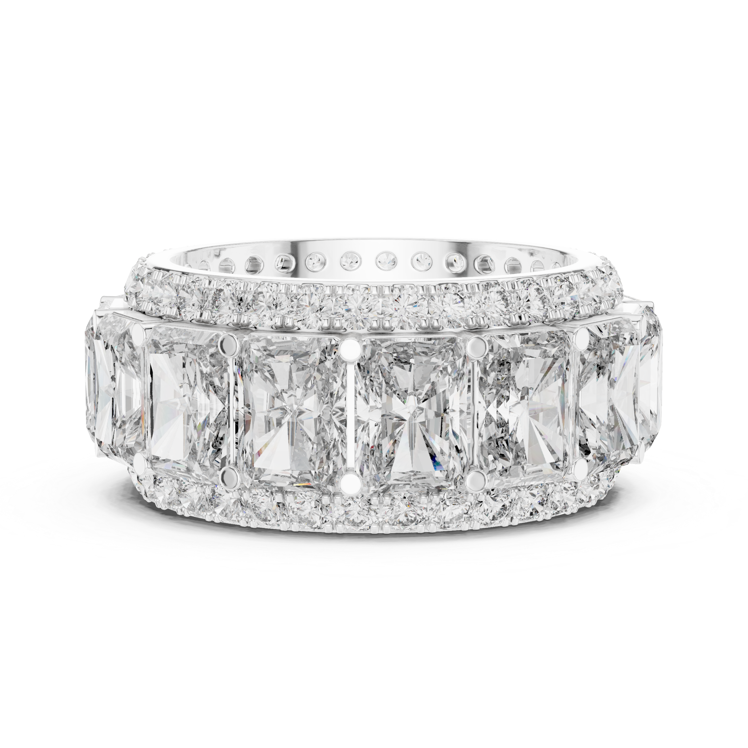 Vintage Petal Lab Grown Diamond Floral Ring