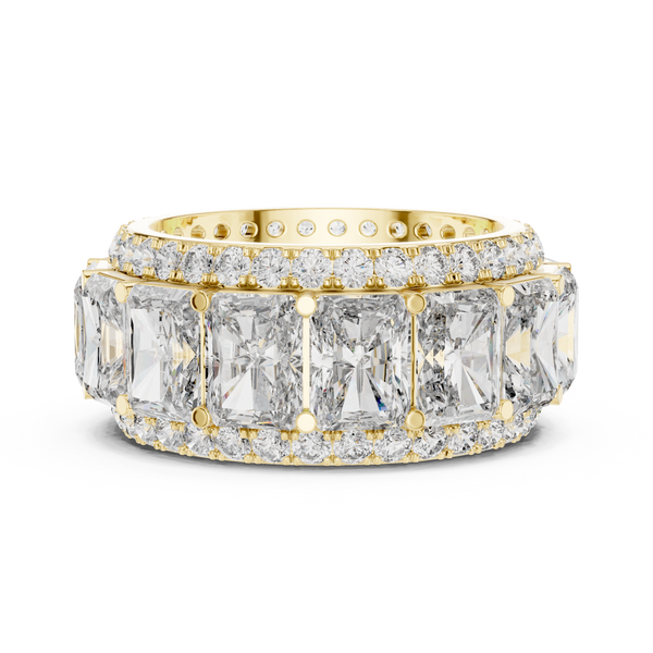 Vintage Petal Lab Grown Diamond Floral Ring