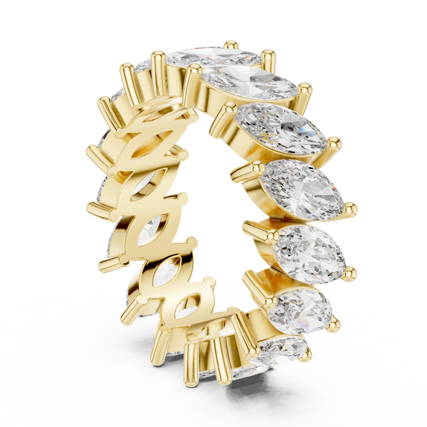 Lunar Light Lab Grown Diamond Emerald Ring