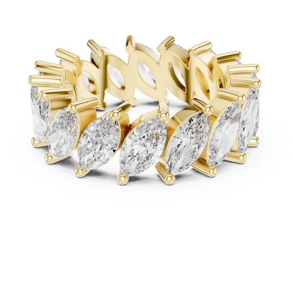 Lunar Light Lab Grown Diamond Emerald Ring