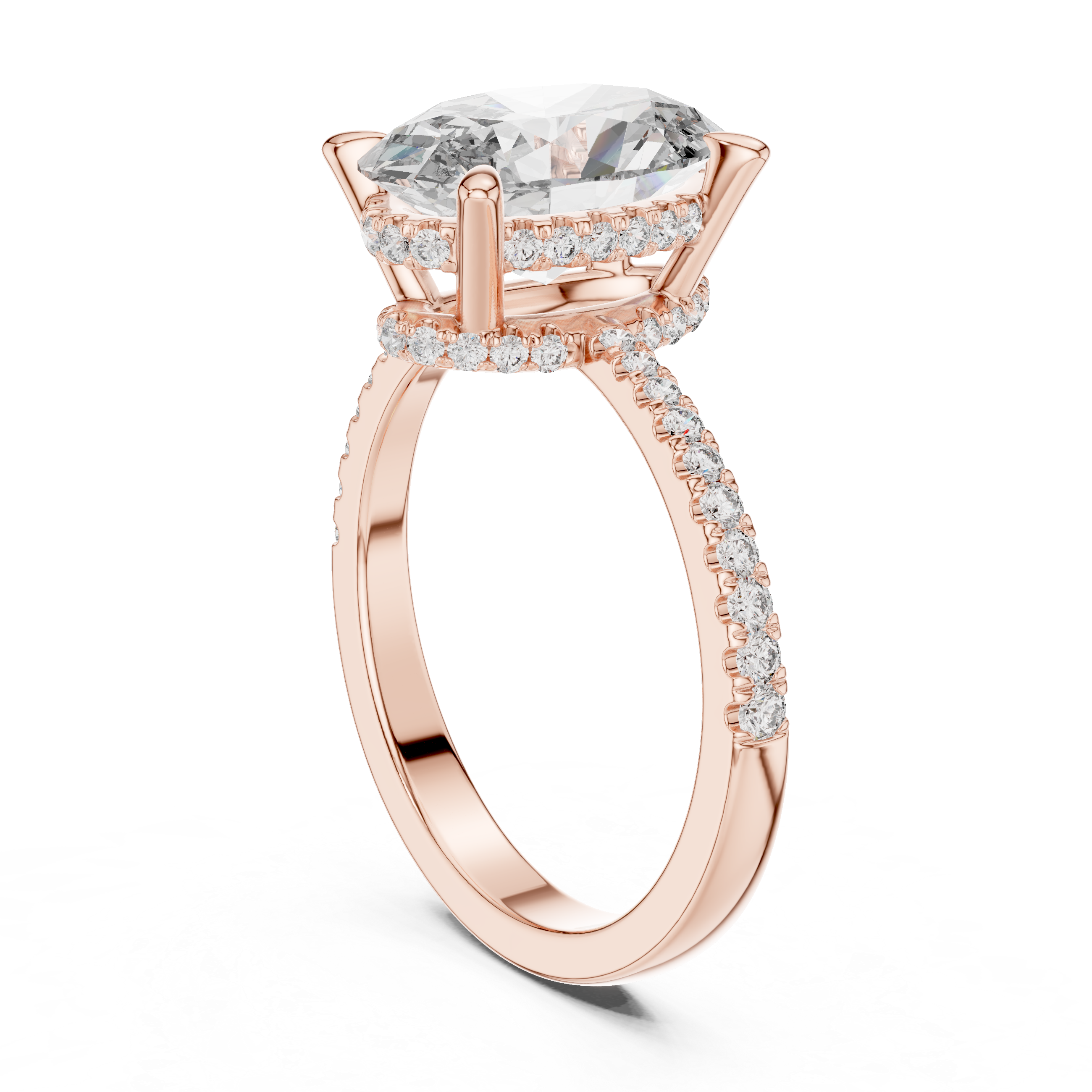 Velvet Lace Lab Grown Diamond Filigree Ring