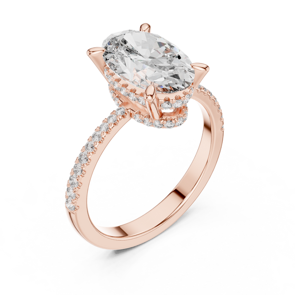 Velvet Lace Lab Grown Diamond Filigree Ring