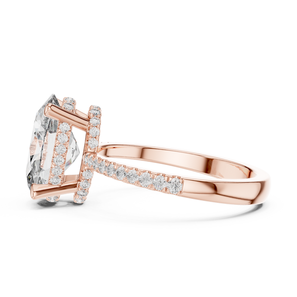 Velvet Lace Lab Grown Diamond Filigree Ring