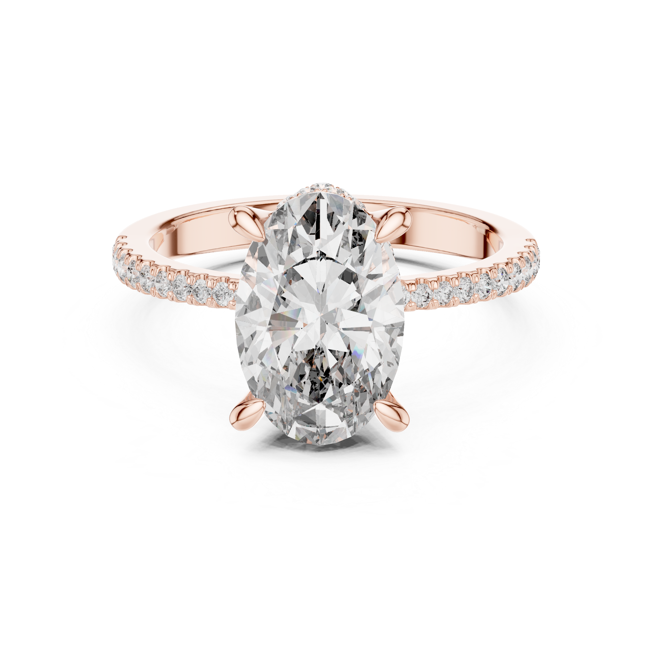 Velvet Lace Lab Grown Diamond Filigree Ring