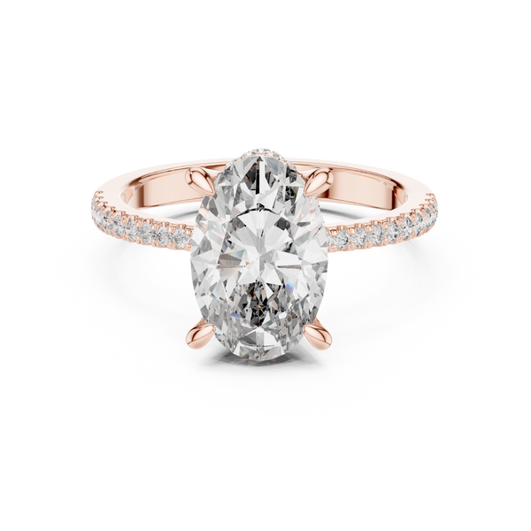 Velvet Lace Lab Grown Diamond Filigree Ring