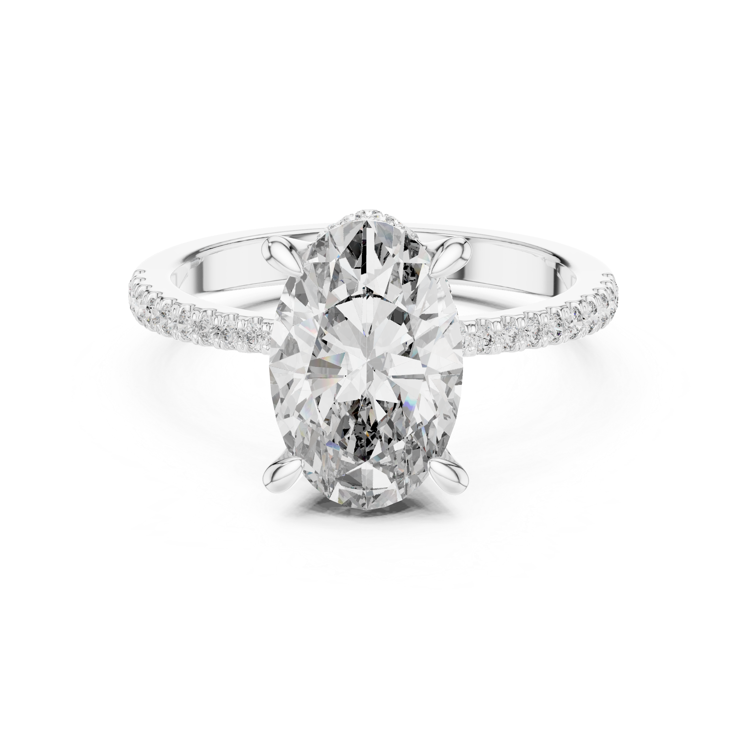 Velvet Lace Lab Grown Diamond Filigree Ring