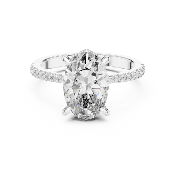 Velvet Lace Lab Grown Diamond Filigree Ring