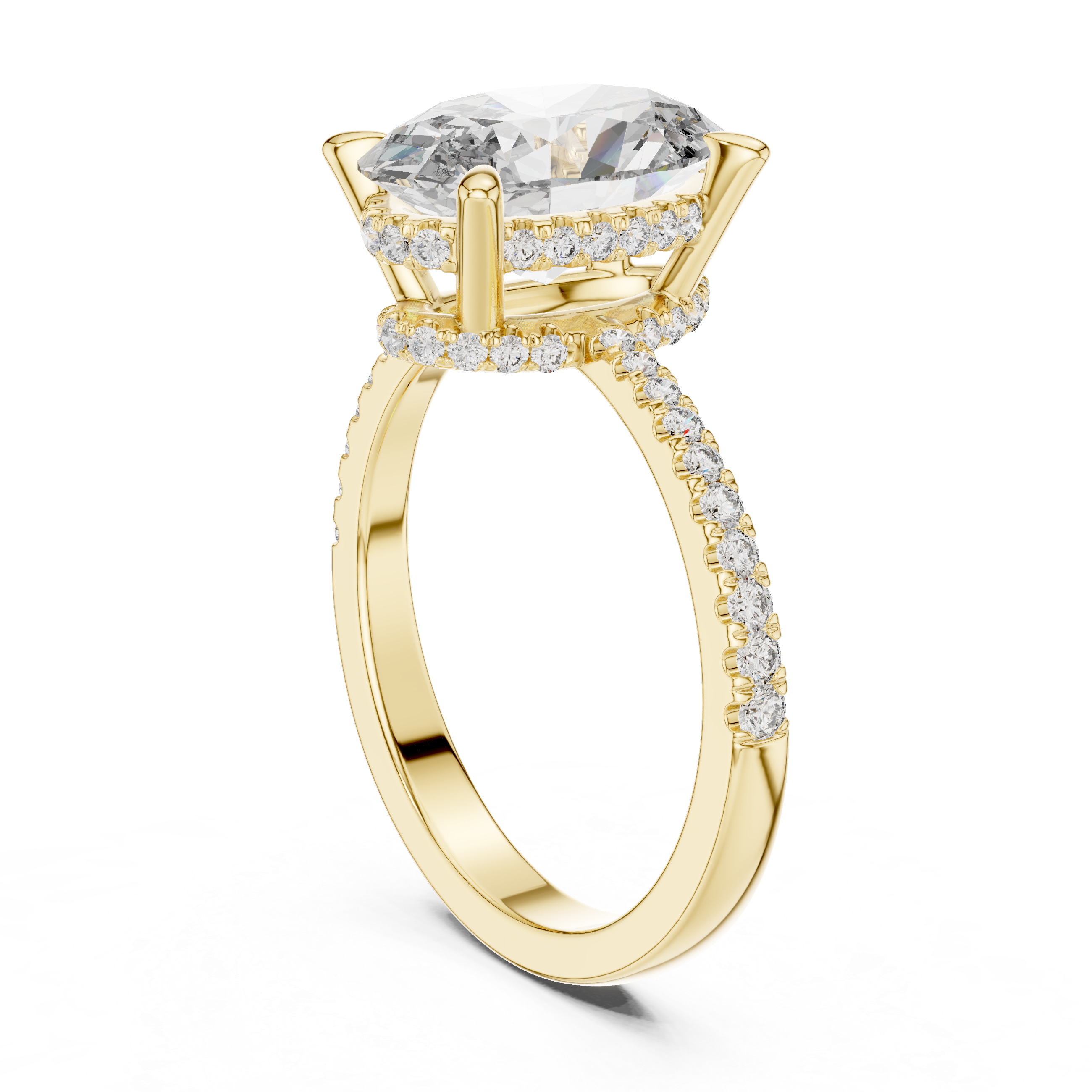 Velvet Lace Lab Grown Diamond Filigree Ring