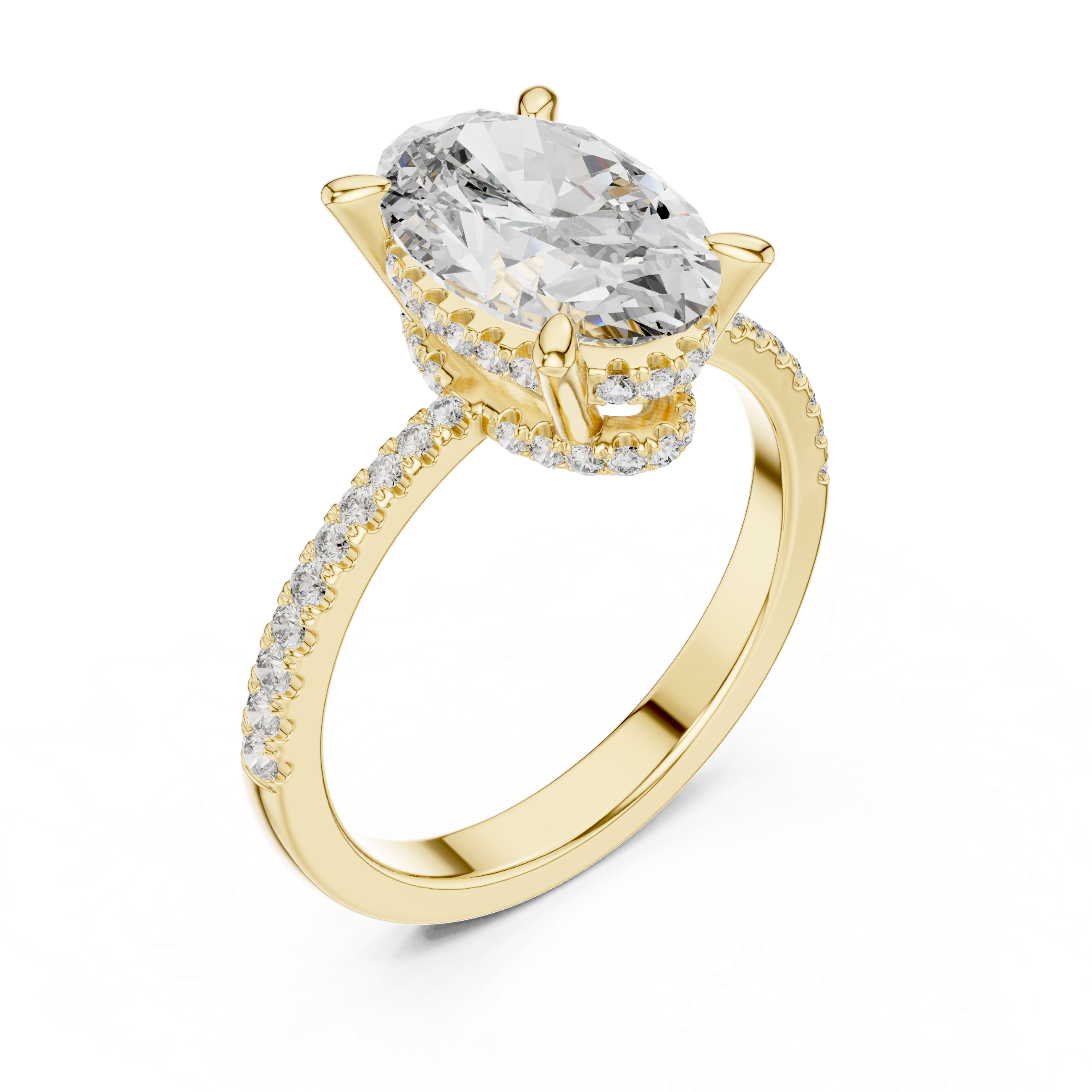 Velvet Lace Lab Grown Diamond Filigree Ring
