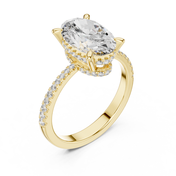 Velvet Lace Lab Grown Diamond Filigree Ring