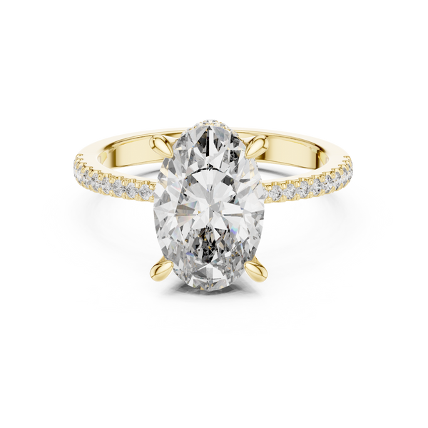 Velvet Lace Lab Grown Diamond Filigree Ring