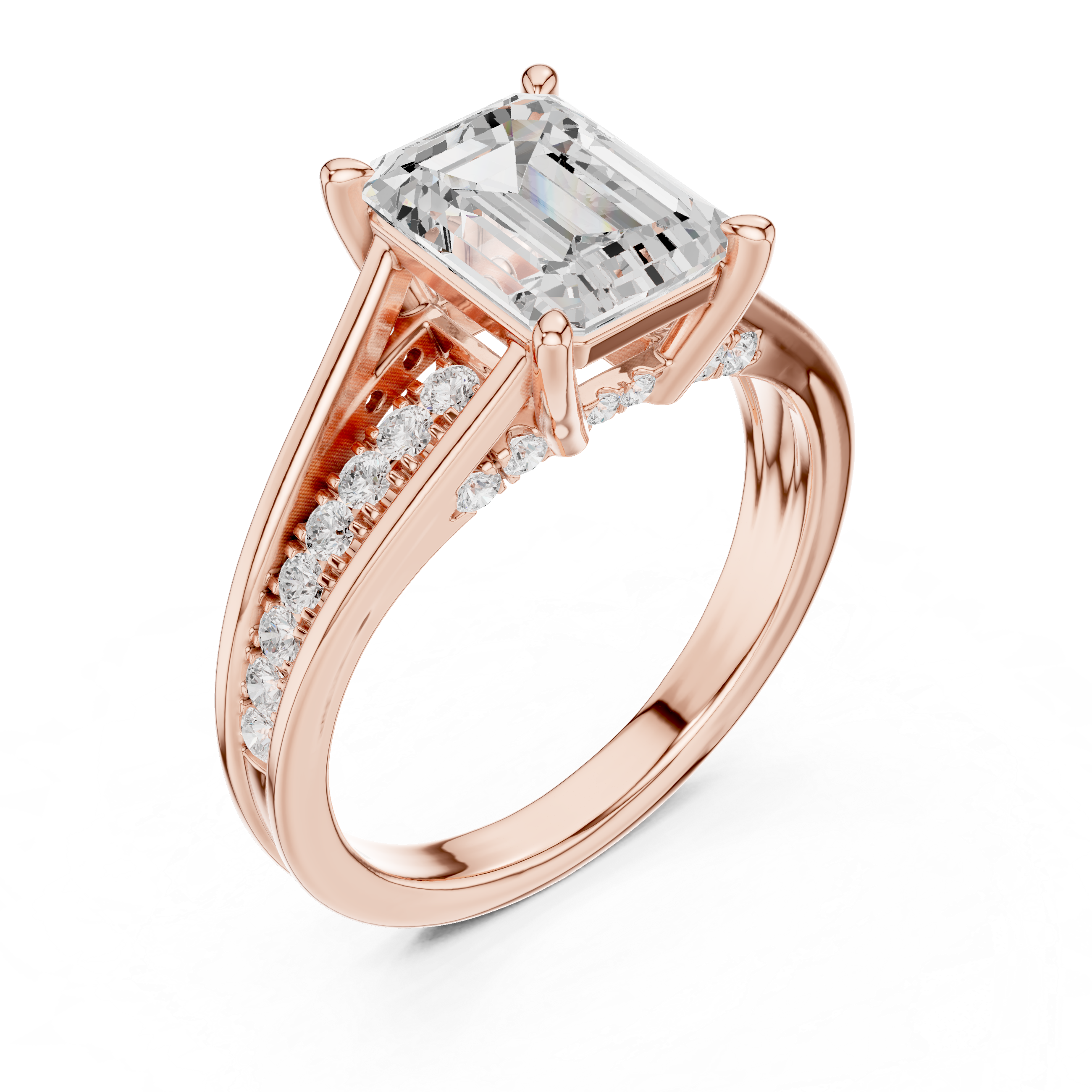 Misty Vale Lab Grown Diamond Shared Prong Eternity