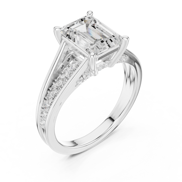 Misty Vale Lab Grown Diamond Shared Prong Eternity